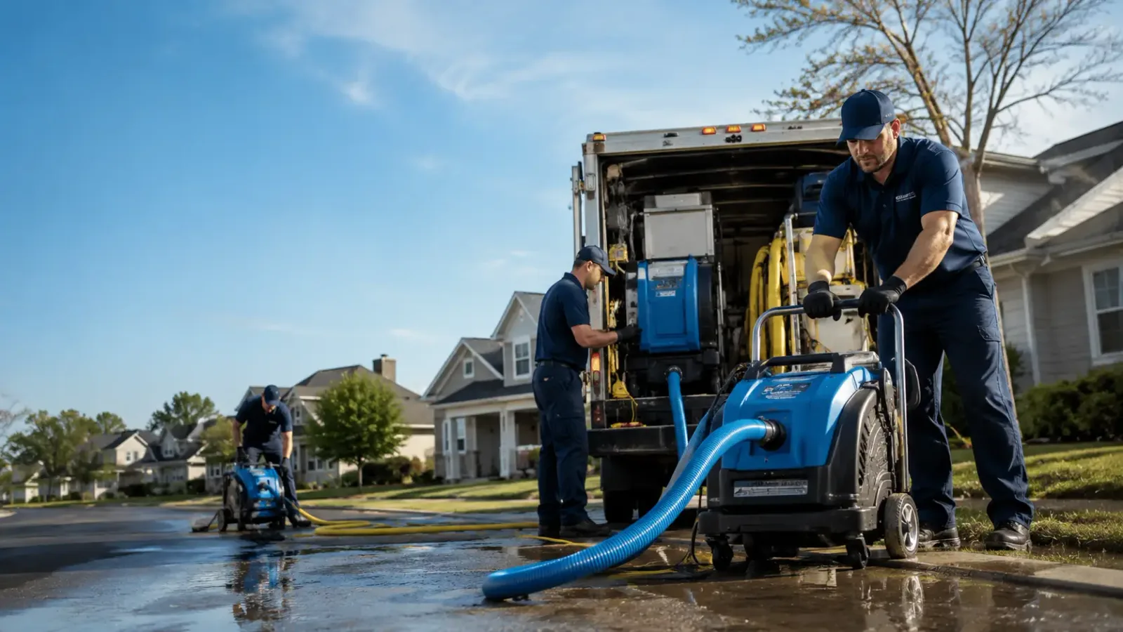 Flood Damage Cleanup in Avila Beach, CA